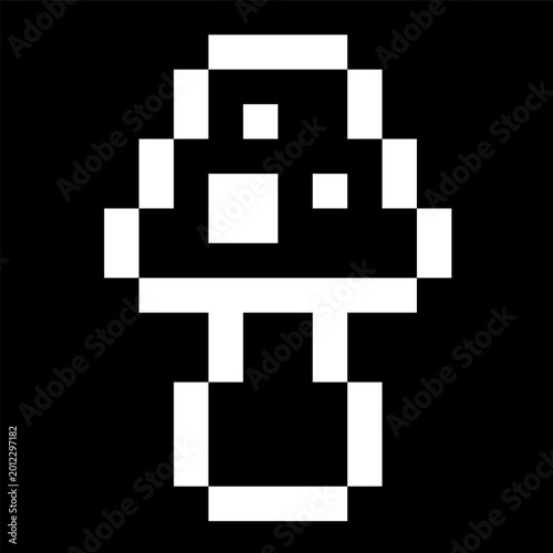 Little Mushroom in pixel art