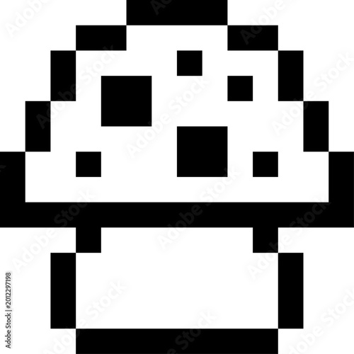 Little Mushroom in pixel art