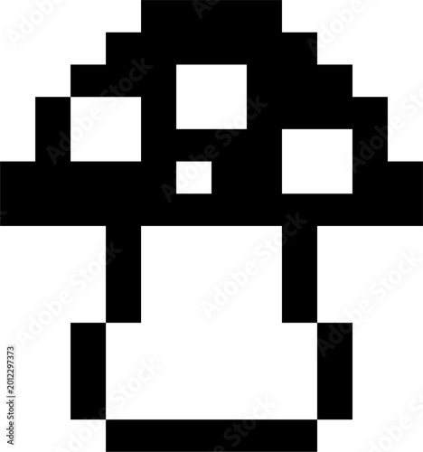 Little Mushroom in pixel art