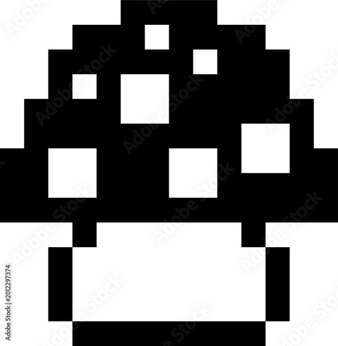 Little Mushroom in pixel art