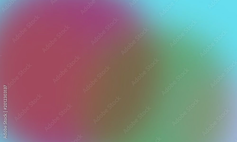 Obraz premium Vibrant pink and cyan abstract gradient background, with smooth color blending