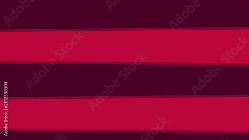 Tableau sur toile Abstract red striped background with alternating maroon and crimson horizontal l