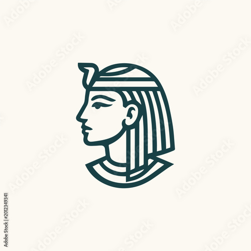 Queen Cleopatra Logo
