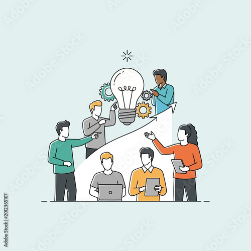 Teamwork and Collaboration for Innovation and Idea Generation.