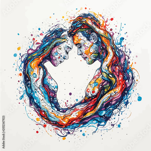 Abstract Human Body Design Very Cool