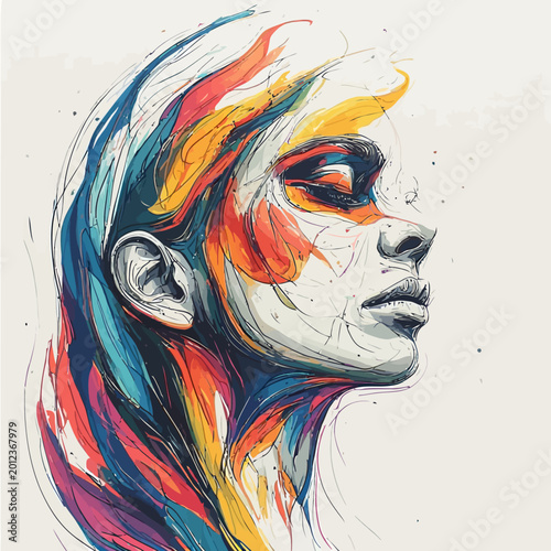 Abstract Human Body Design Very Cool
