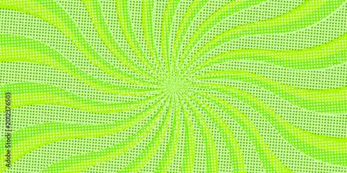 Photos Cute and pop background illustration of concentrated lines with twinkling (yello