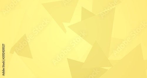 Obraz na płótnie Angular facets in warm yellow tones