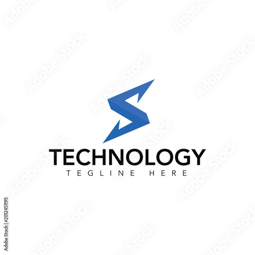 Modern abstract S latter logo design for tech brand Free Download Modern abstract S latter logo design for tech brand - GFXLoad