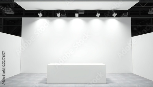 Minimalist gallery display