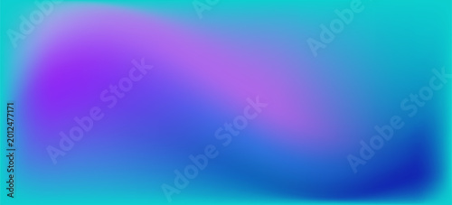 Aurora lights mesh gradient background with a soft, fluid blend of turquoise, blue, and purple colors