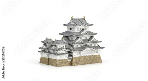 Model of himeji castle