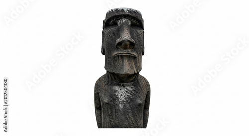 Moai statue from easter island