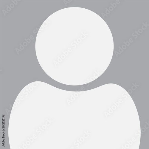 Blank avatar. Photo place holder.
