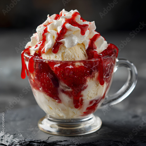 strawberry ice cream