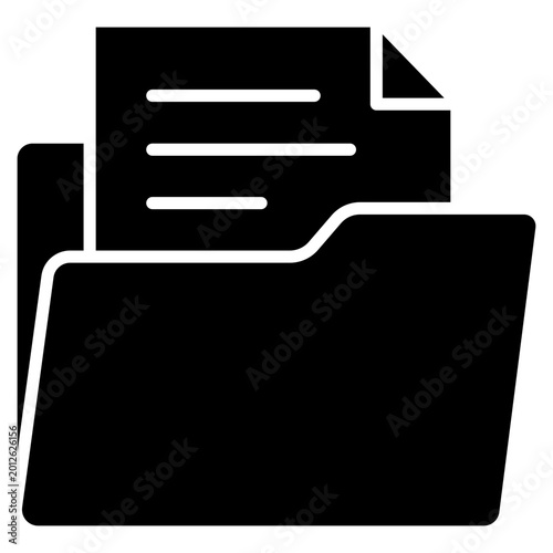 Case File Vector Icon