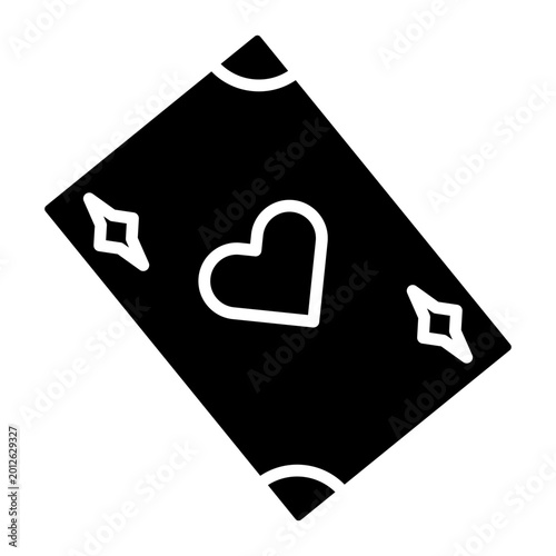 Canvas-taulu Magic Cards Vector Icon