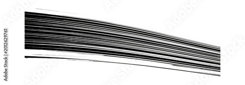 Abstract graphic lines and stripes on dark background