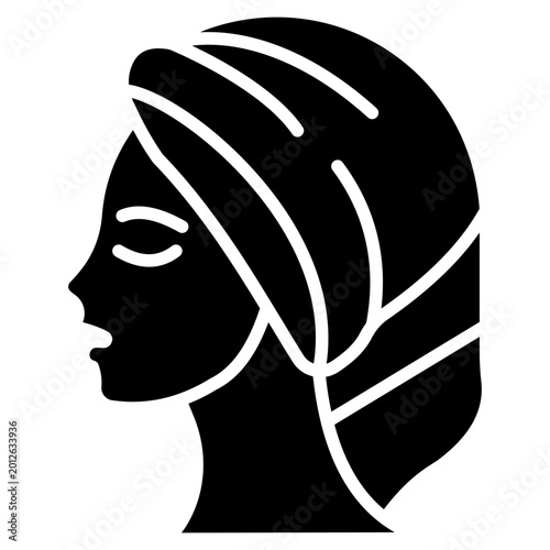 Hair Towel Vector Icon