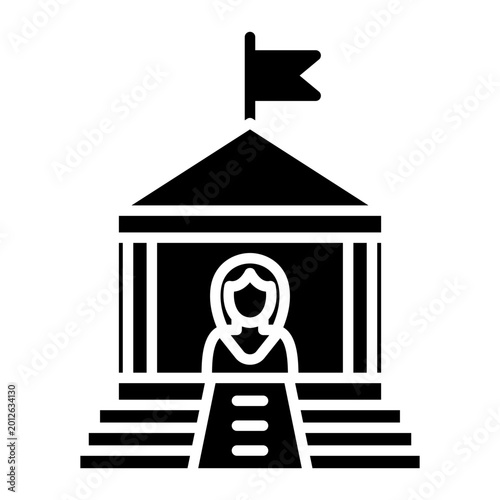 Bild auf Leinwand Consul Vector Icon