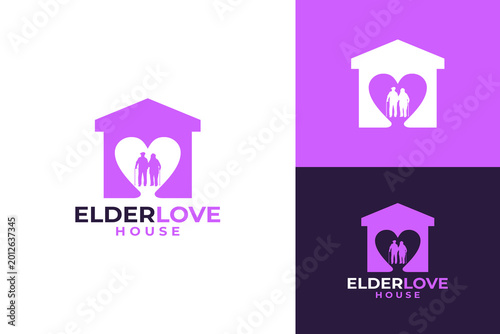 Elder Love House Logo Design