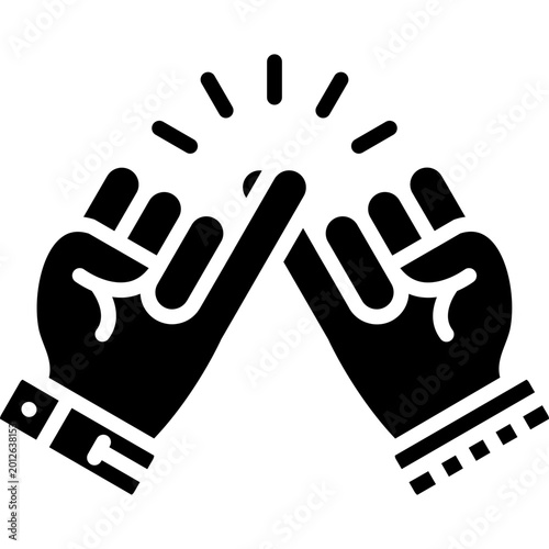 Pinky Promise Vector Icon