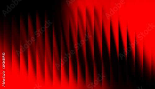 Red abstract gradient background with glossy shadow stripes, futuristic neon texture modern wallpaper