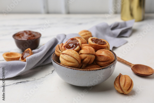 Homemade walnut shaped cook...