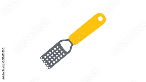 Tableau sur toile Minimalist citrus zester vector icon illustration for professional kitchen tool