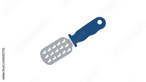Foto Professional Grade Fish Scaler and Seafood Prep Tool Vector Icon Illustration fo