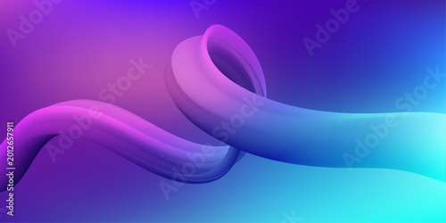 Abstract gradient style, smooth fluid motion, neon glow design, smooth curve shapes, digital wallpaper art, neon light blend, futuristic style