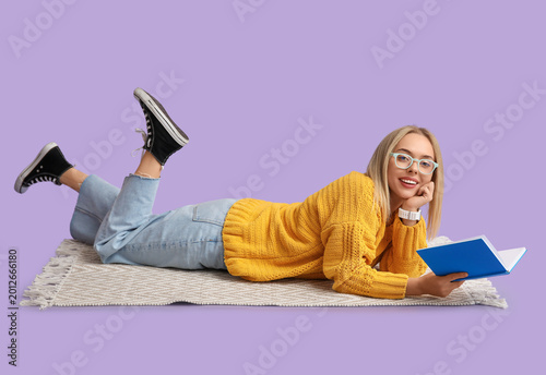 Beautiful young happy woman...