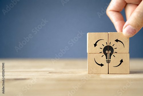 Fotografía Continuous learning and development concept