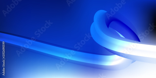 Abstract gradient visual, modern fluid motion, neon glow design, smooth curve shapes, digital wallpaper art, soft neon effect, futuristic style