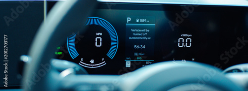 Φωτογραφία Parked Hybrid Telemetry Dashboard