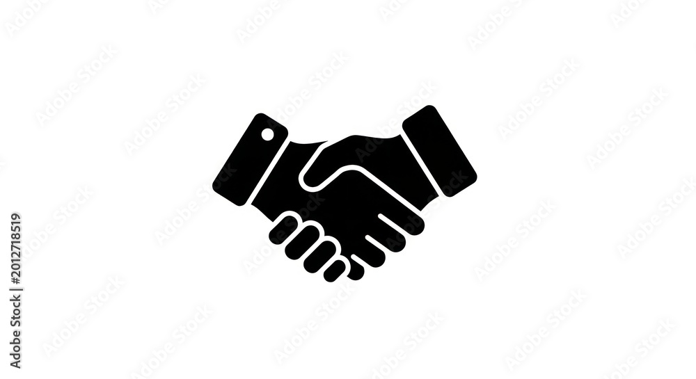 Fototapeta premium Handshake Business Partnership Agreement.