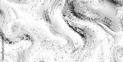 Abstract black and white pixel half tone art texture