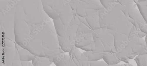Fotografi Abstract cracks texture pale gray crumpled paper texture background with diffuse shadows and broad creases creating a serene and expansive surface, evoking sense of calm and openness