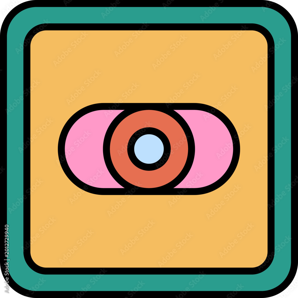 Obraz premium Toggle Button Icon