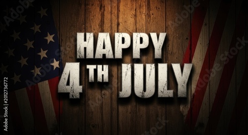 Happy 4th of july american independence day celebration background