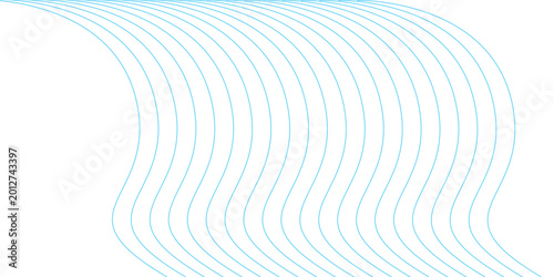 Fotografie Elegant lines ripple across the serene expanse