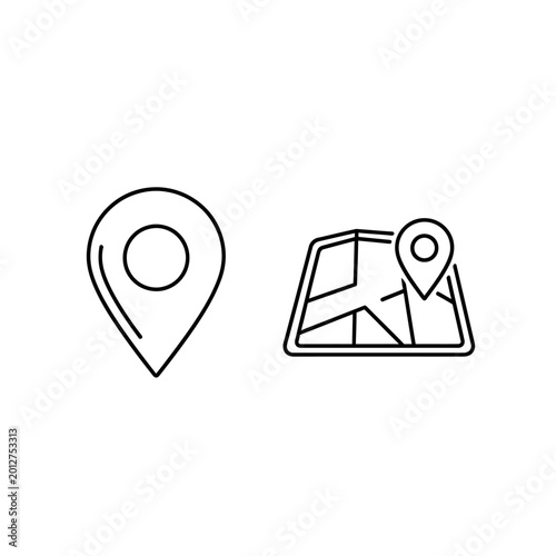 Free Download Map Pointer and Location Pin Icons - Navigation and Travel Icons - GFXLoad