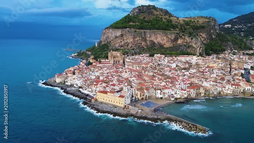 Cefalu old medieval town, Sicily Italy