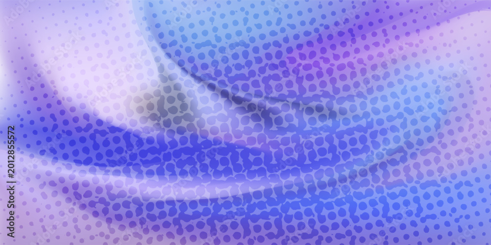 Fototapeta premium Modern Graphic Design featuring Lavender Liquid Waves and Dotted Texture