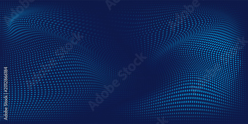 The abstract halftone background dots consists of different. Futuristic texture vector digital, art modern matrix