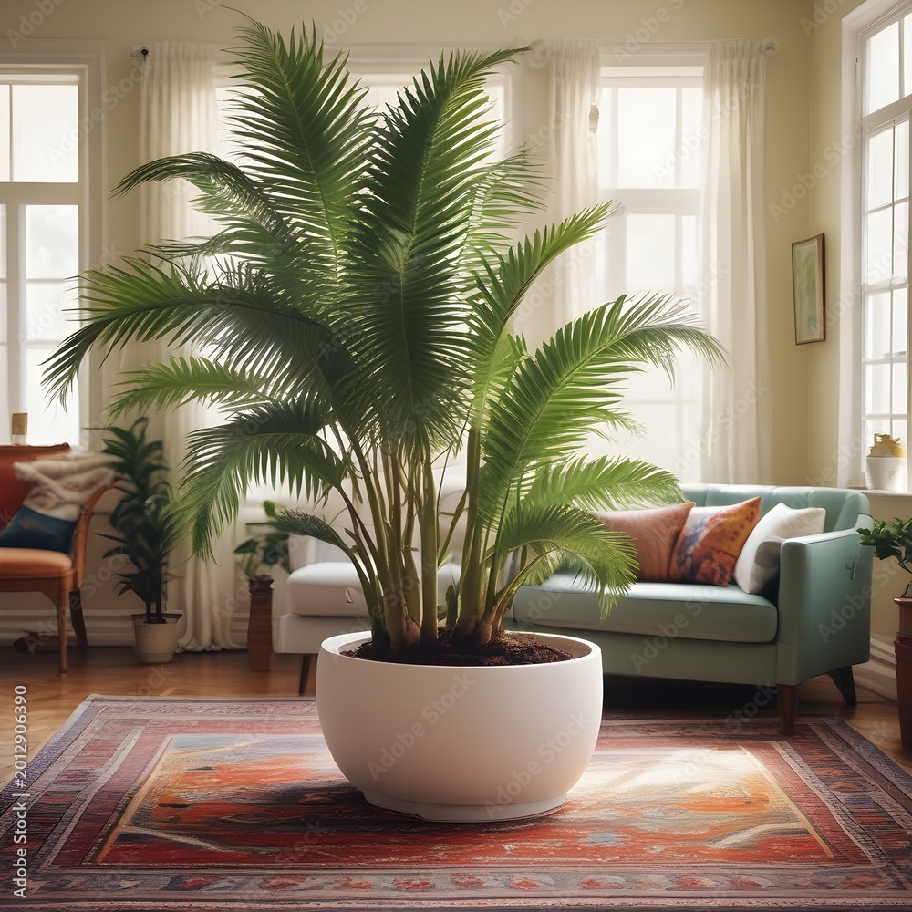 Fototapeta premium Decorative plants: The essential item for stylish interiors