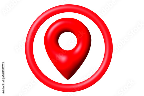 red 3d location pin icon inside circle on black background, glossy red map pointer symbol with circular frame, minimalist 3d navigation pin icon, simple 3d gps point icon Free Download red 3d location pin icon inside circle on black background, glossy red map pointer symbol with circular frame, minimalist 3d navigation pin icon, simple 3d gps point icon - GFXLoad