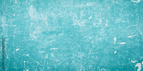 Canvastavla A textured blue grunge water surface backdrop featuring a light vintage paper pattern and a rough marble paint design with winter snow accents