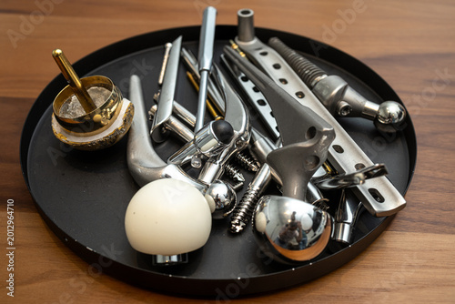 Set of Hip Prosthesis Implants
