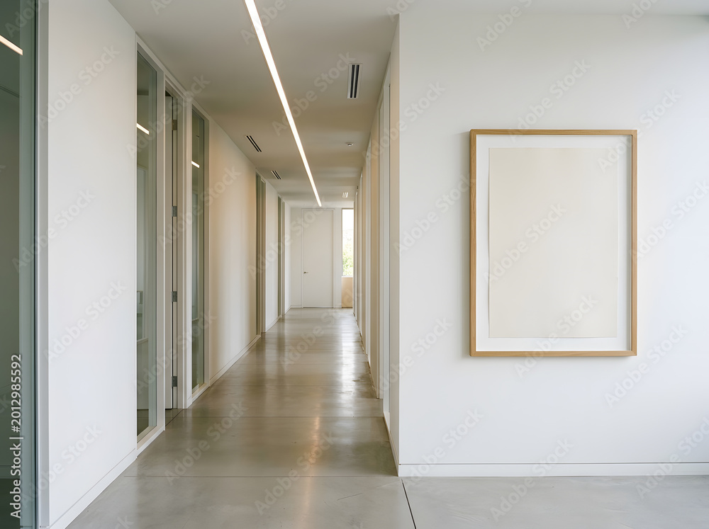 Fototapeta premium Modern Office Hallway